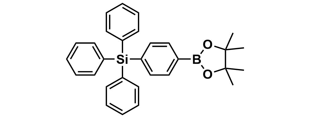 Triphenyl(4-(4,4,5,5-tetramethyl-1,3,2-dioxaborolan-2-yl)phenyl)silane