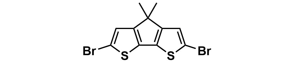 2,6-dibromo-4,4-dimethyl-4H-cyclopenta[2,1-b:3,4-b']dithiophene