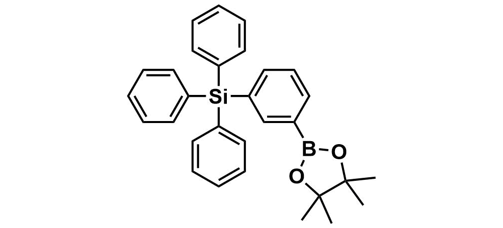 triphenyl(3-(4,4,5,5-tetramethyl-1,3,2-dioxaborolan-2-yl)phenyl)silane