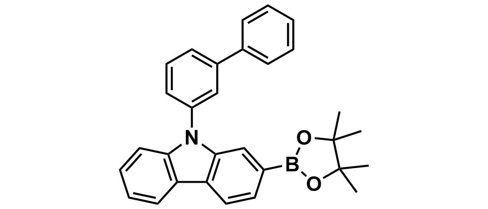 2-(4,4,5,5-tetramethyl-1,3,2-dioxaborolan-2-yl)-9-([1,1'-biphenyl]-3-yl)carbazole