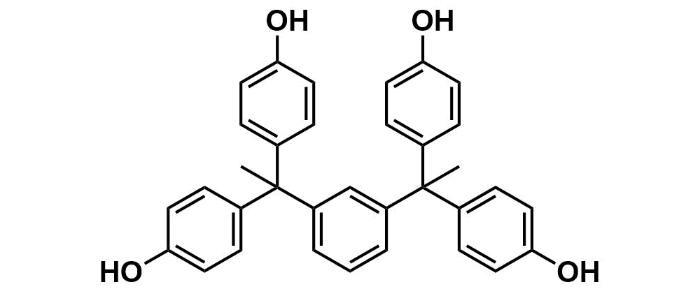 4,4',4',4''-(1,3-Phenylenebis(ethane-1,1,1-triyl))tetraphenol