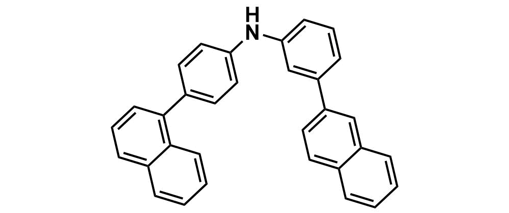 N-(4-(naphthalen-1-yl)phenyl)-3-(naphthalen-2-yl)aniline