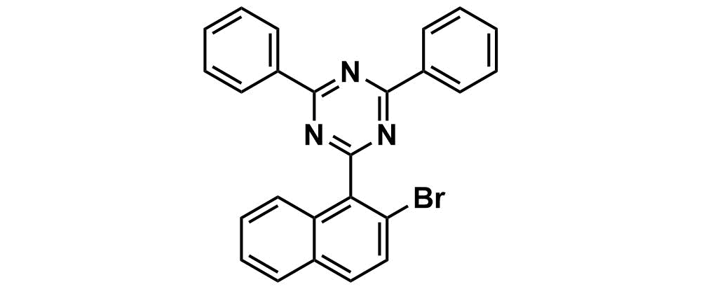 2-(2-bromonaphthalen-1-yl)-4,6-diphenyl-1,3,5-triazine