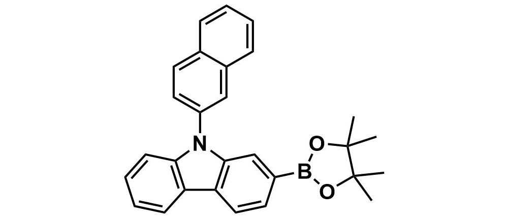 9-(2-Naphthalenyl)-2-(4,4,5,5-tetramethyl-1,3,2-dioxaborolan-2-yl)-9H-carbazole