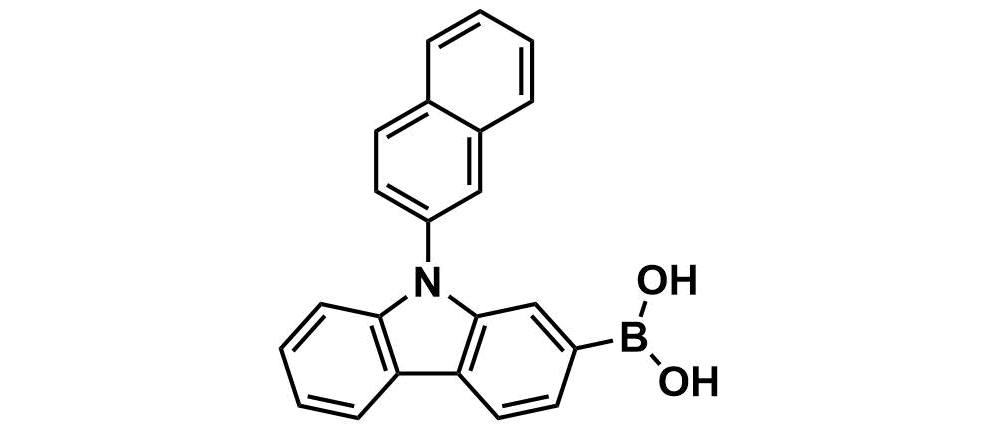 B-[9-(2-Naphthalenyl)-9H-carbazol-2-yl]boronicacid