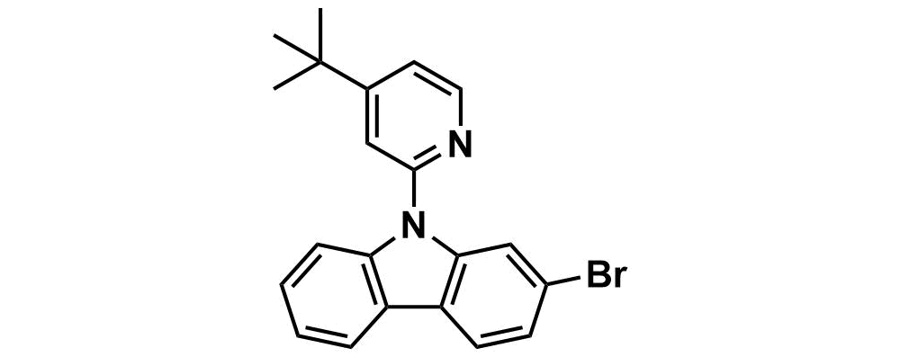 2-Bromo-9-(4-(tert-butyl)pyridin-2-yl)-9H-carbazole