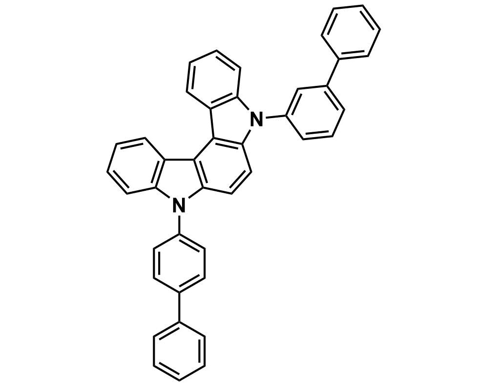 Indolo[2,3-c]carbazole, 5-[1,1'-biphenyl]-3-yl-8-[1,1'-biphenyl]-4-yl-5,8-dihydro-