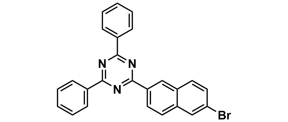 1,3,5-Triazine, 2-(6-bromo-2-naphthalenyl)-4,6-diphenyl-