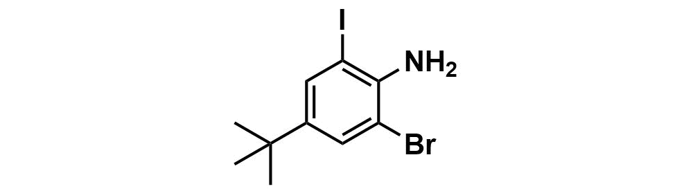 2-bromo-4-(tert-butyl)-6-iodoaniline