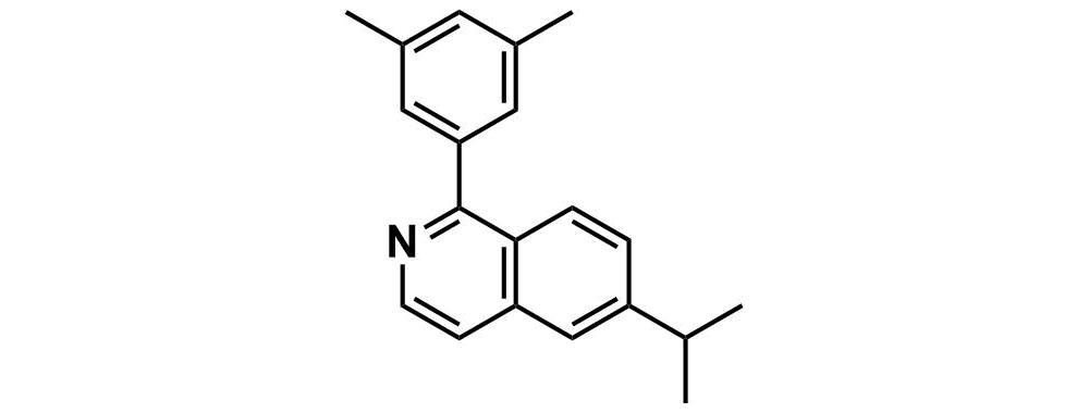 1-(3,5-dimethylphenyl)-6-(1-methylethyl)isoquinoline