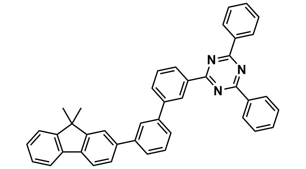 2-[3'-(9,9-dimethyl-9H-fluoren-2-yl)[1,1'-biphenyl]-3-yl]-4,6-diphenyl-1,3,5-triazine