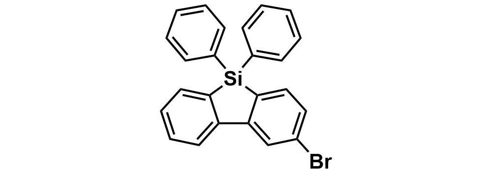 5H-Dibenzo[b,d]silole, 2-bromo-5,5-diphenyl-