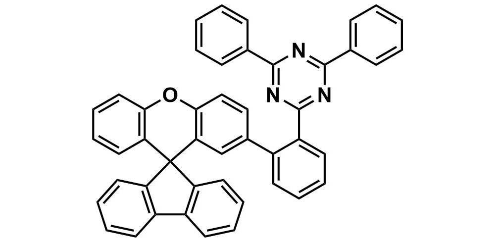 2,4-diphenyl-6-(2-(spiro[fluorene-9,9'-xanthen]-2'-yl)phenyl)-1,3,5-triazine