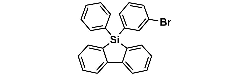 5-(3-bromophenyl)-5-phenyl-5H-dibenzo[b,d]silole