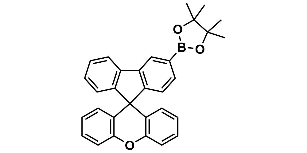 4,4,5,5-tetramethyl-2-(spiro[fluorene-9,9'-xanthen]-3-yl)-1,3,2-dioxaborolane