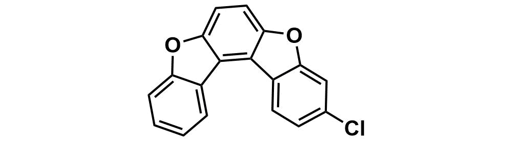 Benzo[1,2-b:4,3-b']bisbenzofuran, 3-chloro-