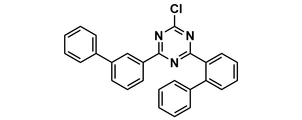 2-([1,1'-biphenyl]-2-yl)-4-([1,1'-biphenyl]-3-yl)-6-chloro-1,3,5-triazine