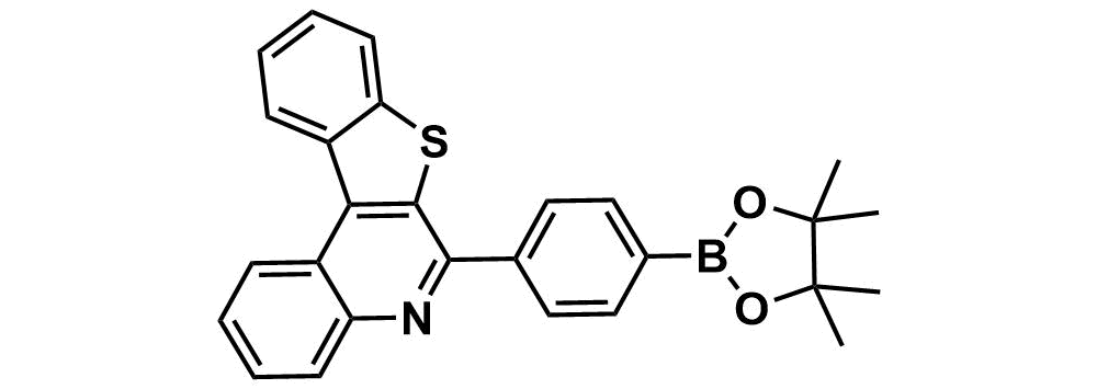 6-[4-(4,4,5,5-Tetramethyl-1,3,2-dioxaborolan-2-yl)phenyl][1]benzothieno[2,3-c]quinoline