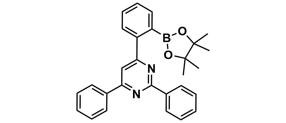 2,4-diphenyl-6-(2-(4,4,5,5-tetramethyl-1,3,2-dioxaborolan-2-yl)phenyl)pyrimidine