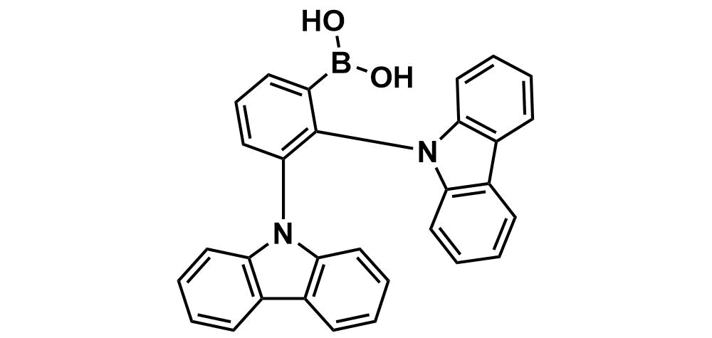 Boronicacid,B-(2,3-di-9H-carbazol-9-ylphenyl)-