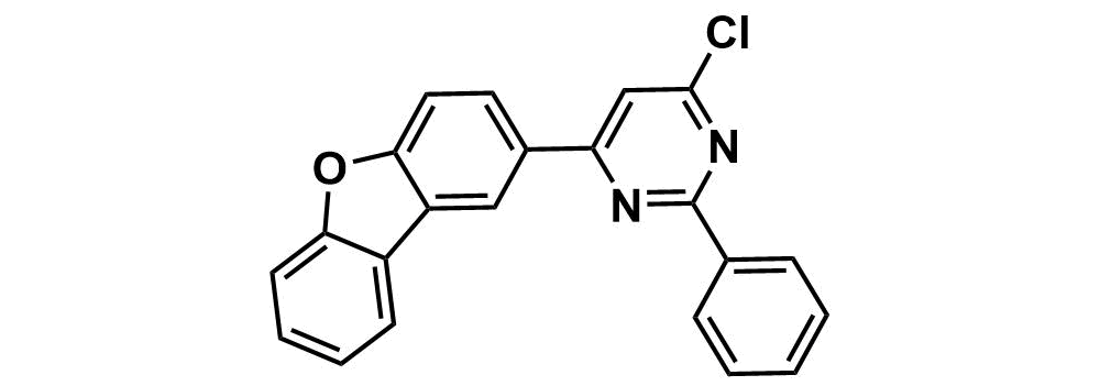 4-chloro-6-(dibenzo[b,d]furan-2-yl)-2-phenylpyrimidine