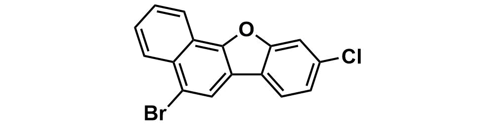 Benzo[b]naphtho[2,1-d]furan, 5-bromo-9-chloro-