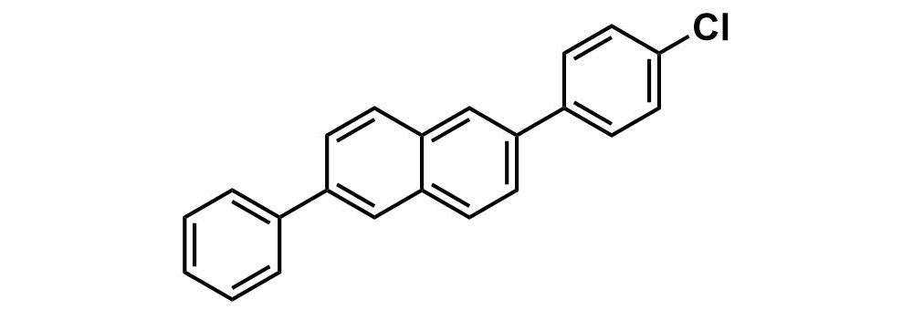 2-(4-chlorophenyl)-6-phenylnaphthalene