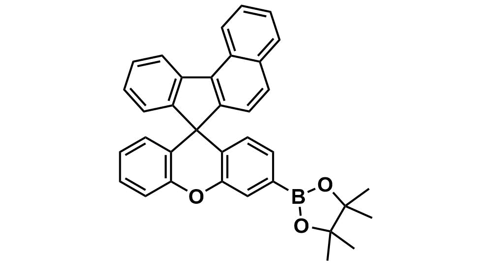 4,4,5,5-tetramethyl-2-(spiro[benzo[c]fluorene-7,9'-xanthen]-3'-yl)-1,3,2-dioxaborolane