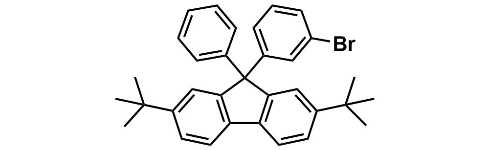 9-(3-bromophenyl)-2,7-di-tert-butyl-9-phenyl-9H-fluoren