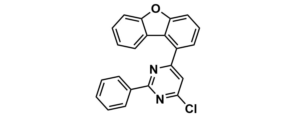 4-Chloro-6-(1-dibenzofuranyl)-2-phenylpyrimidine