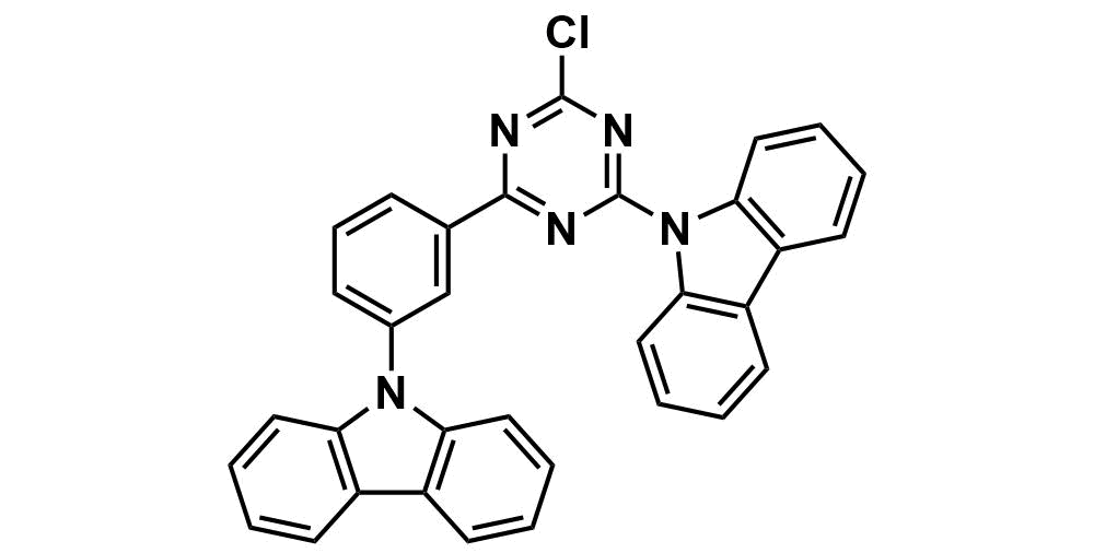 9-(3-(4-(9H-carbazol-9-yl)-6-chloro-1,3,5-triazin-2-yl)phenyl)-9H-carbazole