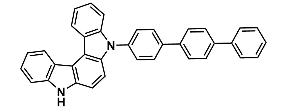 5-([1,1':4',1''-terphenyl]-4-yl)-5,8-dihydroindolo[2,3-c]carbazole