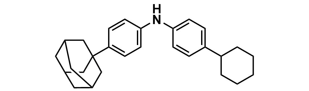 4-(adamantan-1-yl)-N-(4-cyclohexylphenyl)aniline