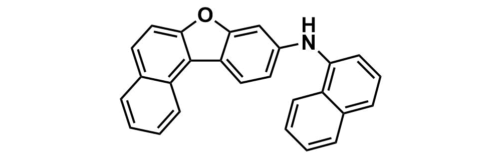 N-1-Naphthalenylbenzo[b]naphtho[1,2-d]furan-9-amine