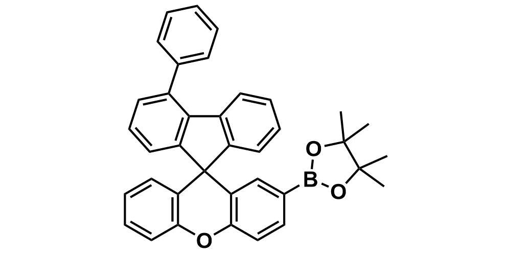 4,4,5,5-tetramethyl-2-(4-phenylspiro[fluorene-9,9'-xanthen]-2'-yl)-1,3,2-dioxaborolane