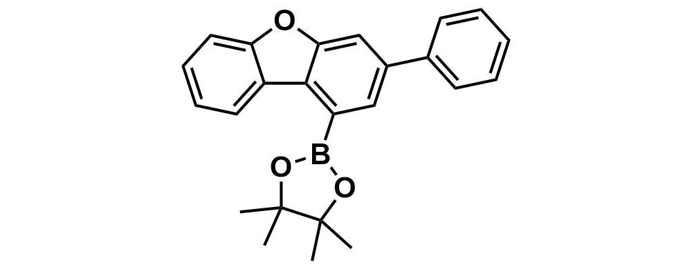 3-Phenyl-1-(4,4,5,5-tetramethyl-1,3,2-dioxaborolan-2-yl)dibenzofuran