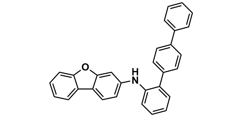 N-([1,1':4',1''-terphenyl]-2-yl)dibenzo[b,d]furan-3-amine