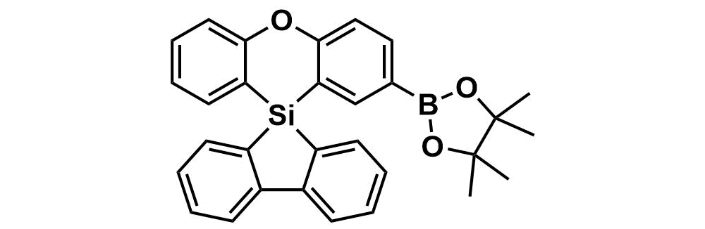 2'-(4,4,5,5-tetramethyl-1,3,2-dioxaborolan-2-yl)spiro[dibenzo[b,d]silole-5,10'-dibenzo[b,e][1,4]oxasiline]