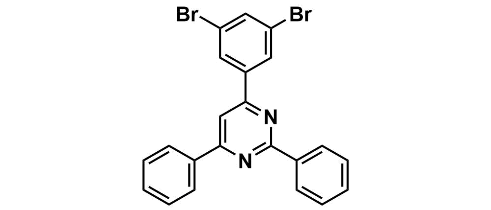 4-(3,5-Dibromophenyl)-2,6-diphenylpyrimidine