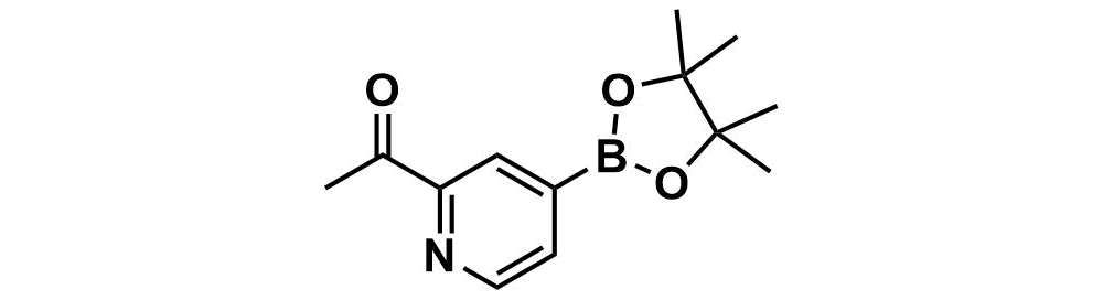 1-(4-(4,4,5,5-tetramethyl-1,3,2-dioxaborolan-2-yl)pyridin-2-yl)ethan-1-one