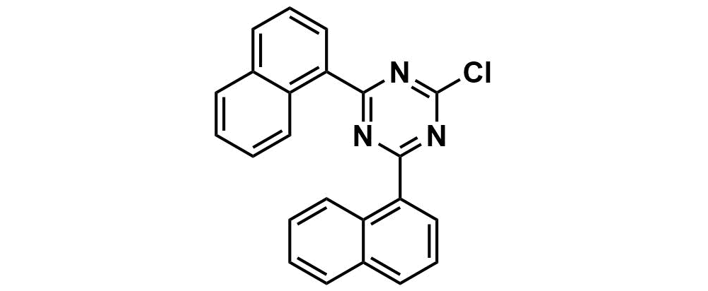 2-chloro-4,6-di-1-naphthalenyl-1,3,5-Triazine