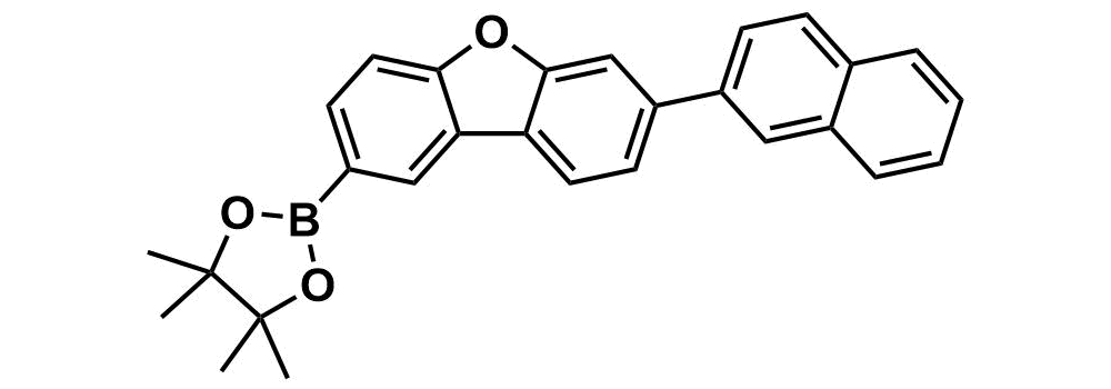 4,4,5,5-tetramethyl-2-(7-(naphthalen-2-yl)dibenzo[b,d]furan-2-yl)-1,3,2-dioxaborolane