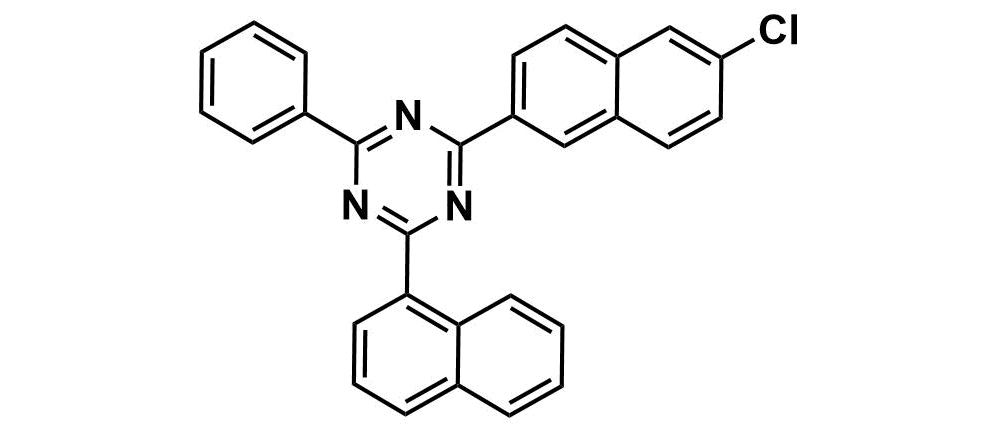 2-(6-chloronaphthalen-2-yl)-4-(naphthalen-1-yl)-6-phenyl-1,3,5-triazine