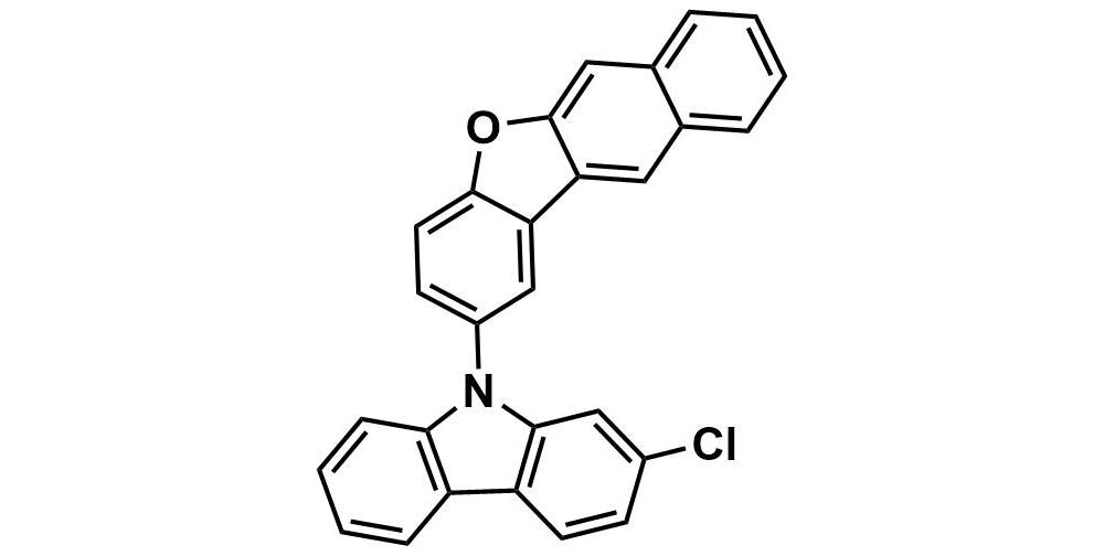 9-(benzo[d]naphtha[3,2-b]furan-2-yl)-2-chlorocarbazole