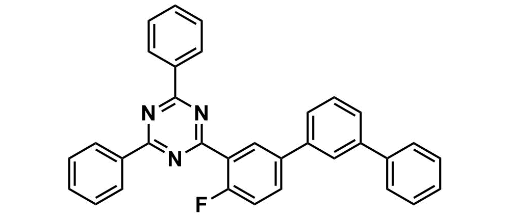 2-(4-fluoro-[1,1':3',1''-terphenyl]-3-yl)-4,6-diphenyl-1,3,5-triazine