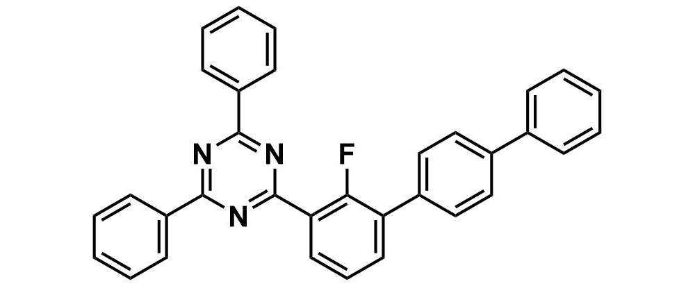 2-(2-fluoro-[1,1':4',1''-terphenyl]-3-yl)-4,6-diphenyl-1,3,5-triazine