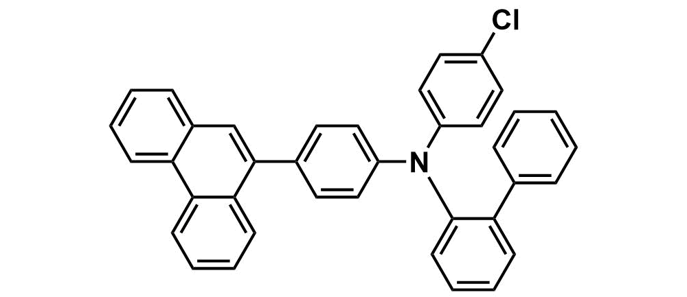 N-(4-chlorophenyl)-N-(4-(phenanthren-9-yl)phenyl)-[1,1'-biphenyl]-2-amine