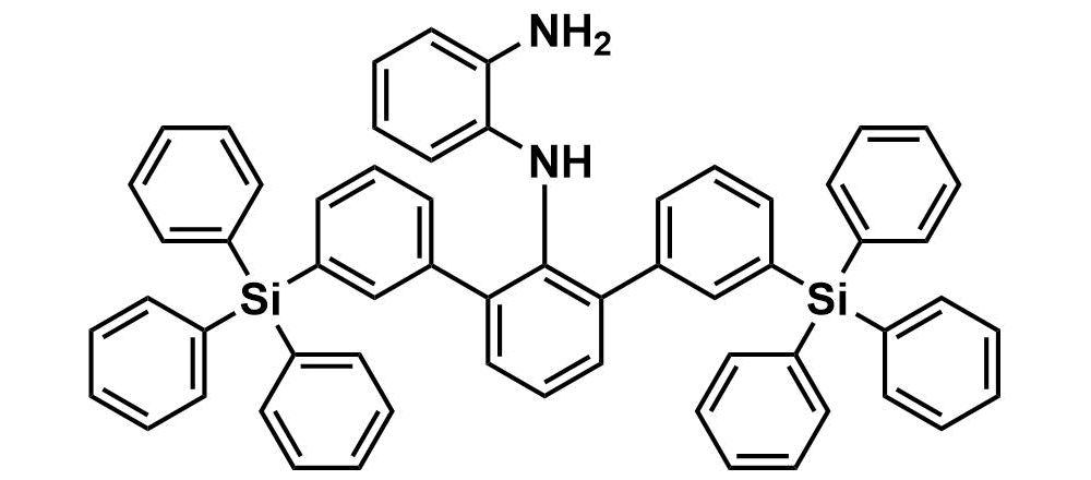 N1-(3,3''-bis(triphenylsilyl)-[1,1':3',1''-terphenyl]-2'-yl)benzene-1,2-diamine