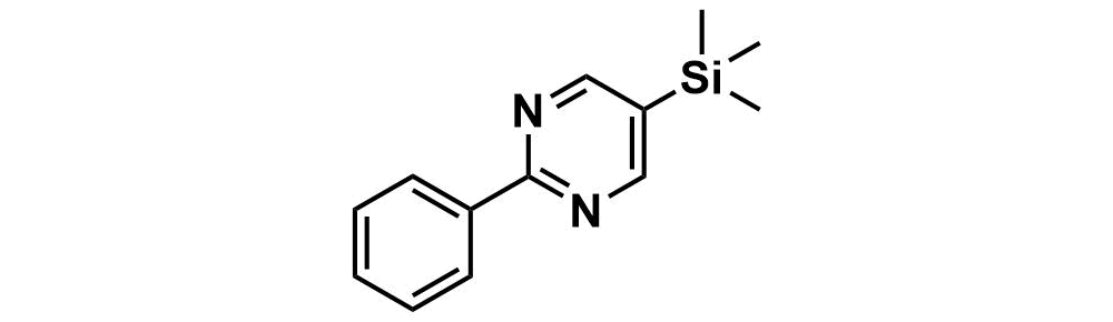 2-Phenyl-5-(trimethylsilyl)pyrimidine