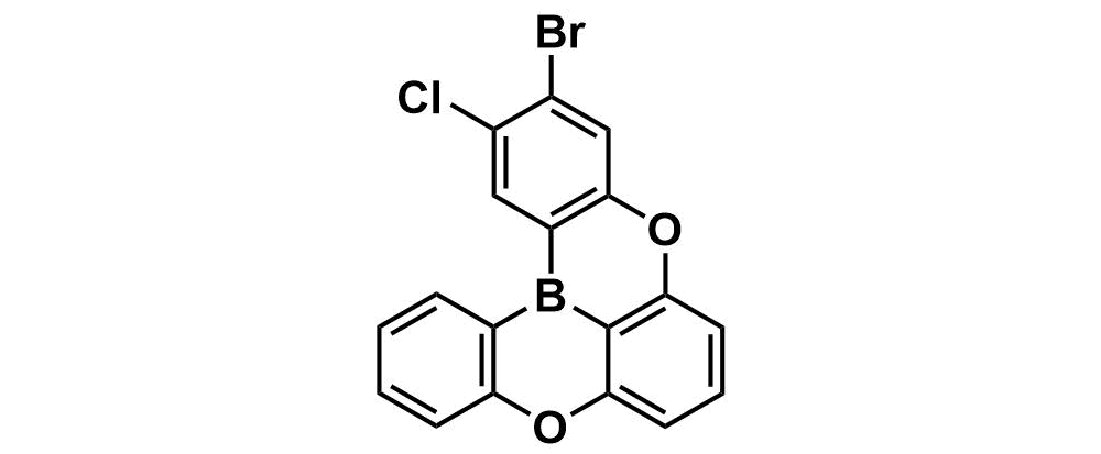 11-bromo-12-chloro-5,9-dioxa-13b-boranaphtho[3,2,1-de]anthracene